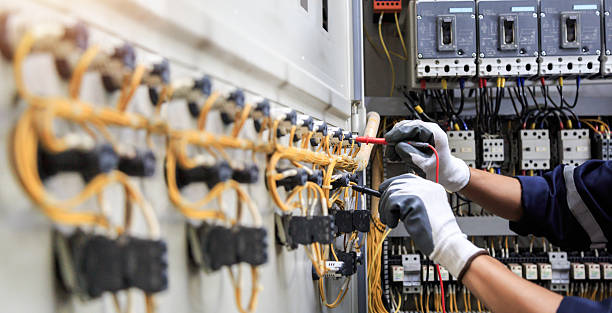 Professional Electrician technician working in Anna, OH